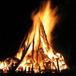 have a bonfire and a hog roast this November